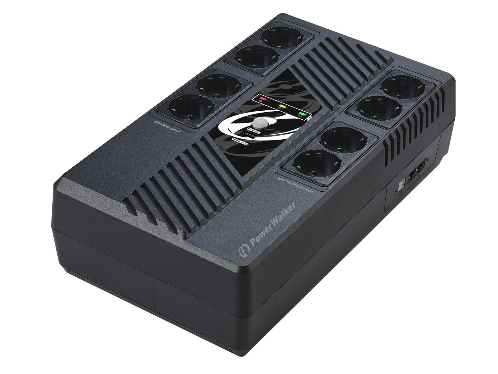 BlueWalker 10121162 - PowerWalker VI MS - 1000VA/600W - Line Interactive UPS