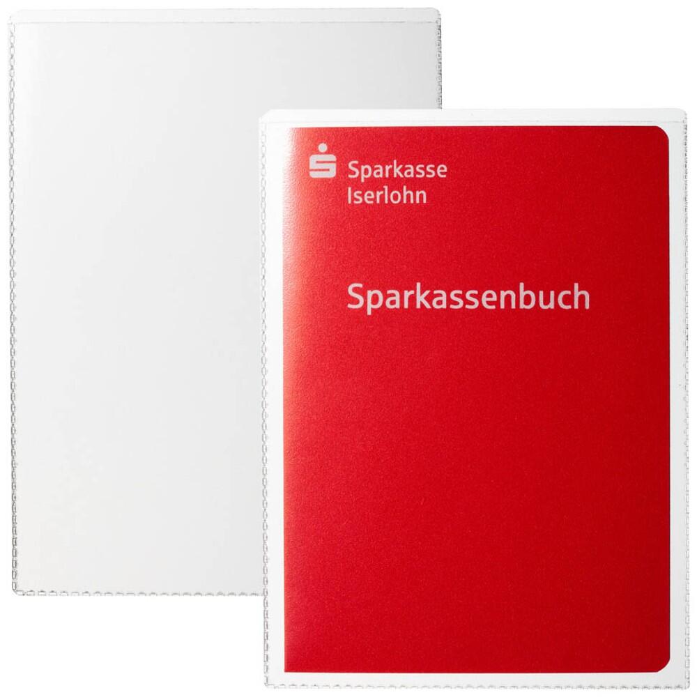 DURABLE Dokumentenhüllen A6 transparent 10,5 x 14,8 cm - 10 Stück
