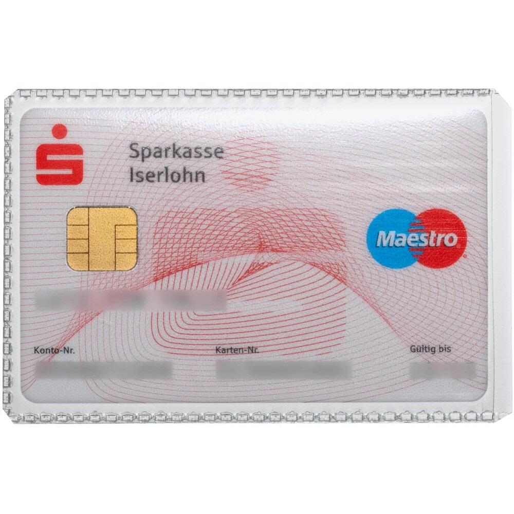 DURABLE Ausweishülle 54x86mm - transparent - 10 Stück