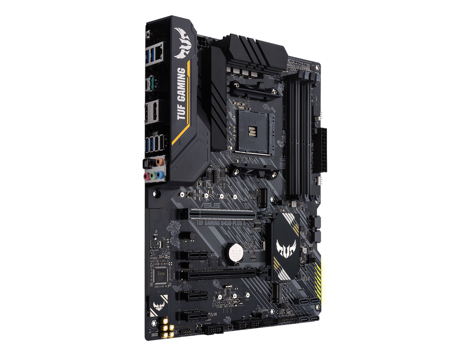 ASUS TUF GAMING B450-PLUS II Mainboard - AMD B450 - AMD AM4 socket - DDR4 RAM - ATX
