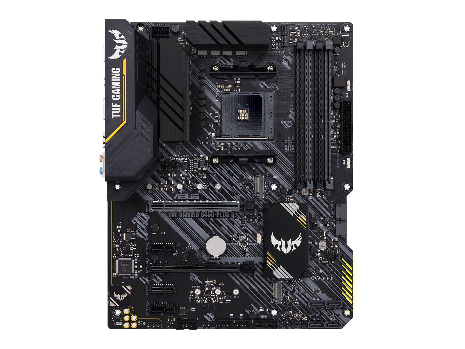 ASUS TUF GAMING B450-PLUS II Mainboard - AMD B450 - AMD AM4 socket - DDR4 RAM - ATX