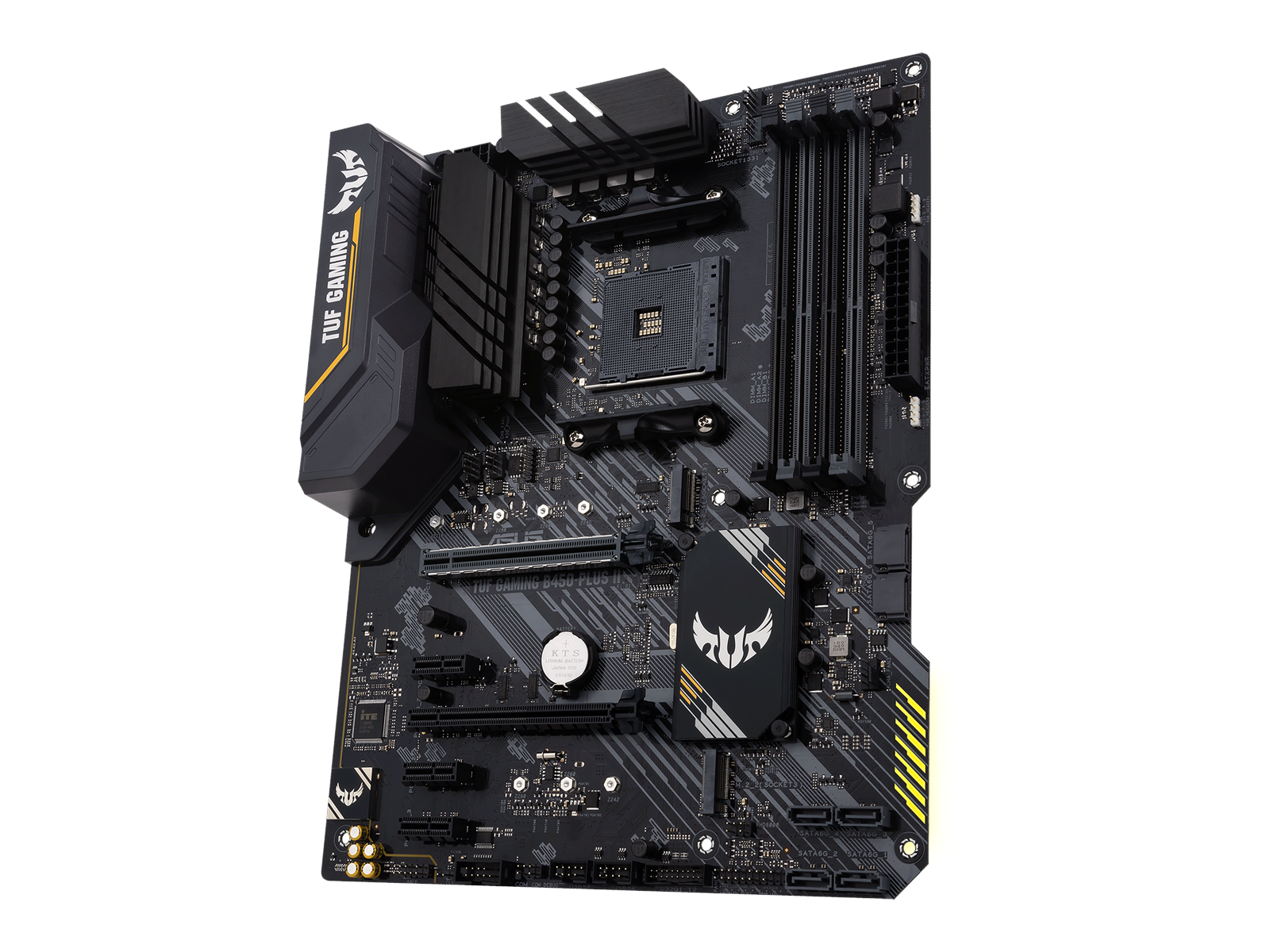 ASUS TUF GAMING B450-PLUS II Mainboard - AMD B450 - AMD AM4 socket - DDR4 RAM - ATX