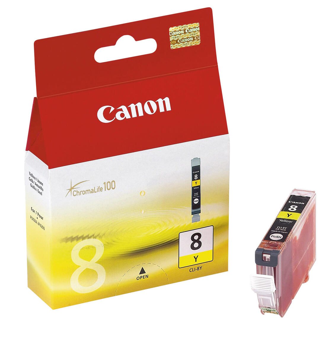 Canon Original CLI-8Y Druckerpatrone - gelb 540 Seiten
