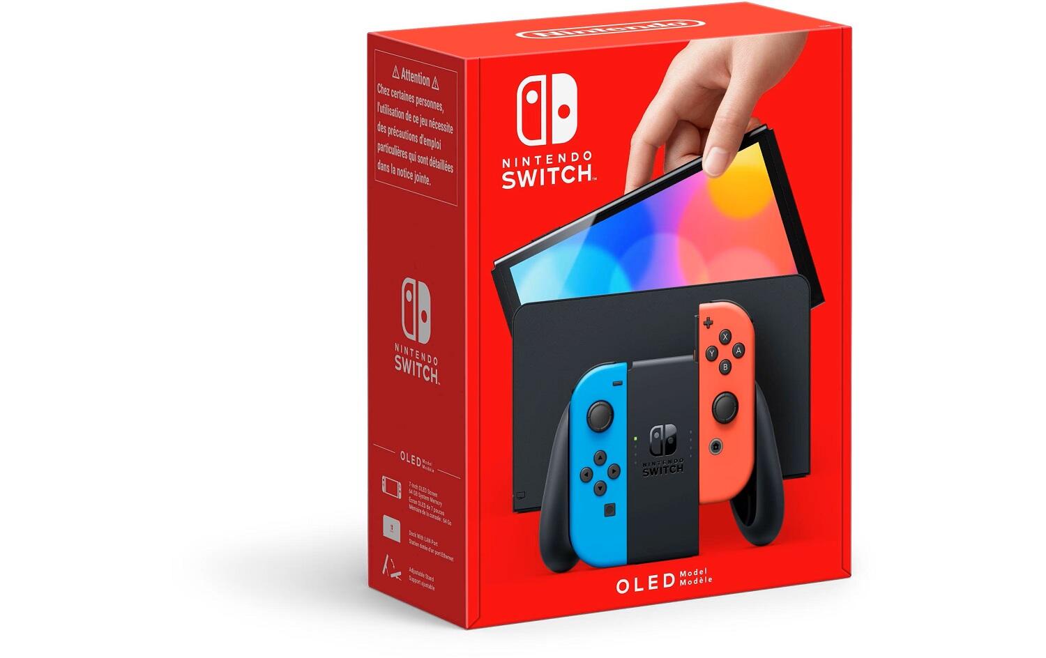 Nintendo Switch OLED rot-blau