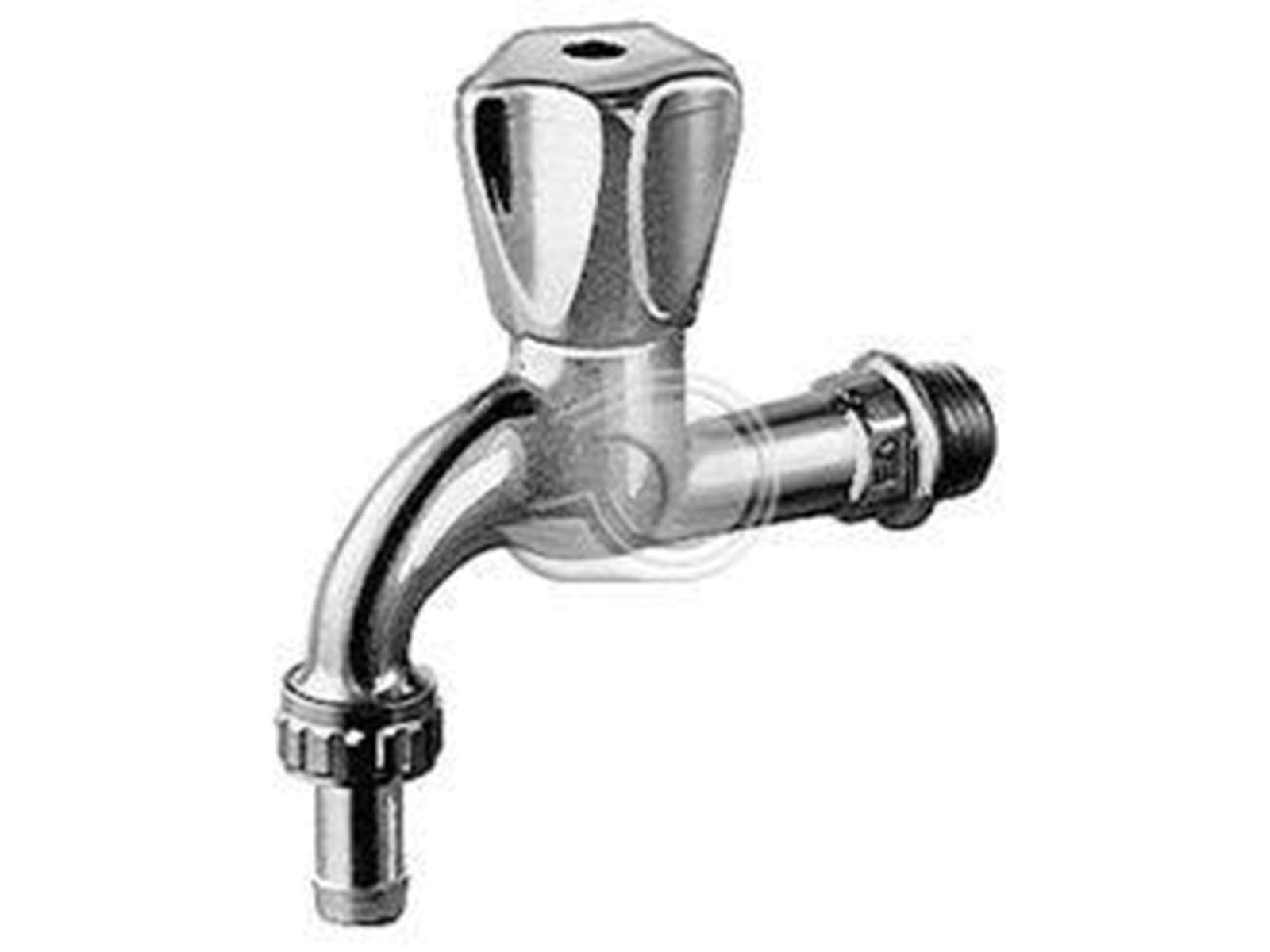 Broen Drain valve n / hose connection 1/2 matchrom/mokka