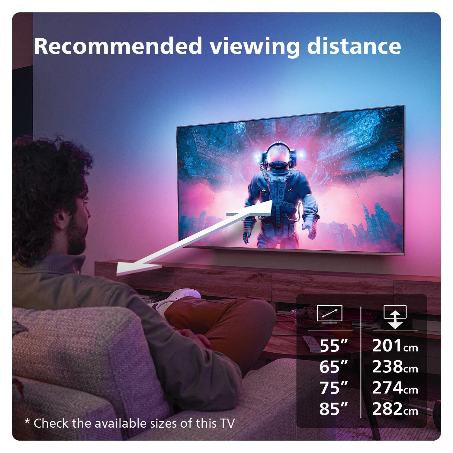 Philips 85PML9009/12 4K Ultra HD Smart-TV 2,16 m (85')