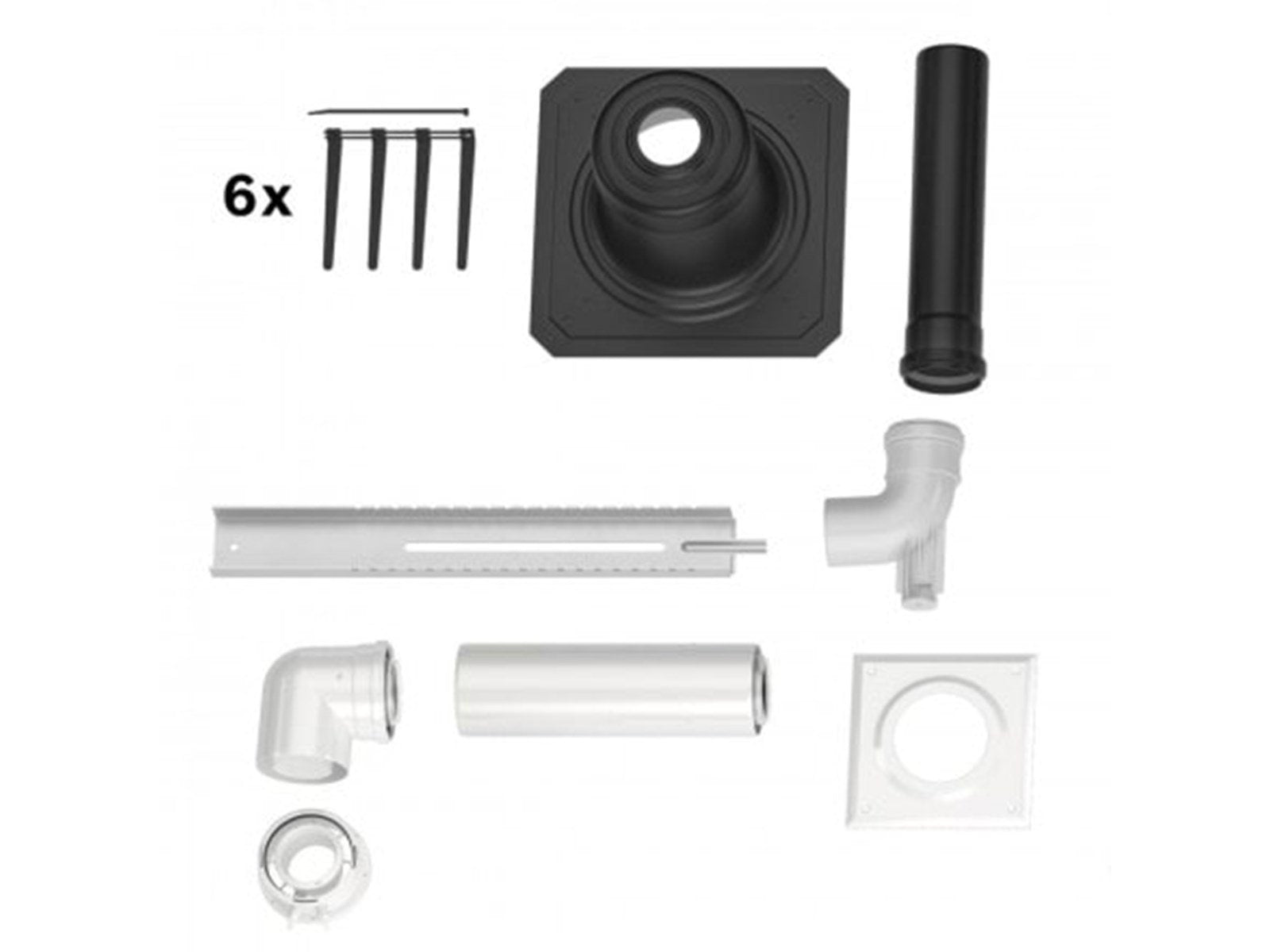 Bosch chimney flue system c93x dn60/100