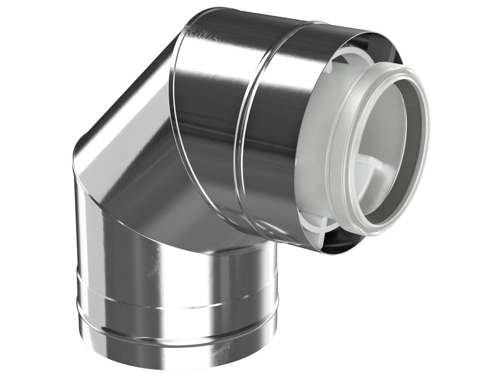 Bosch elbow 87° dn80/125 stainless steel