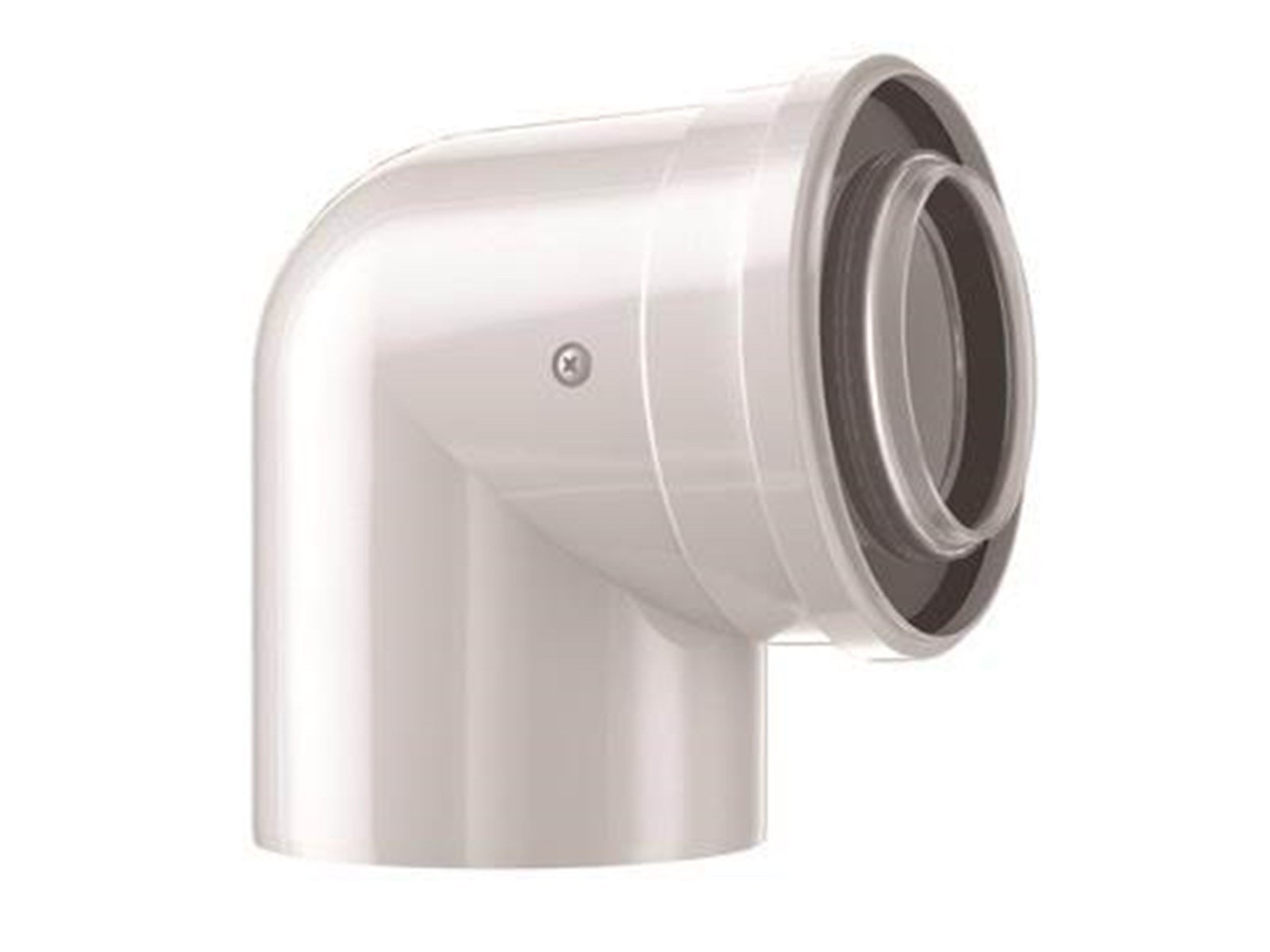 Bosch elbow concentric 87° dn60/100