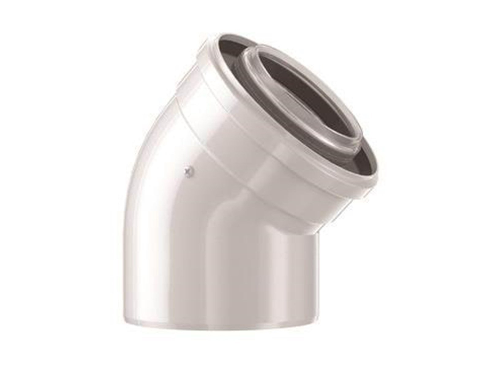 Bosch elbow concentric 45° dn60/100