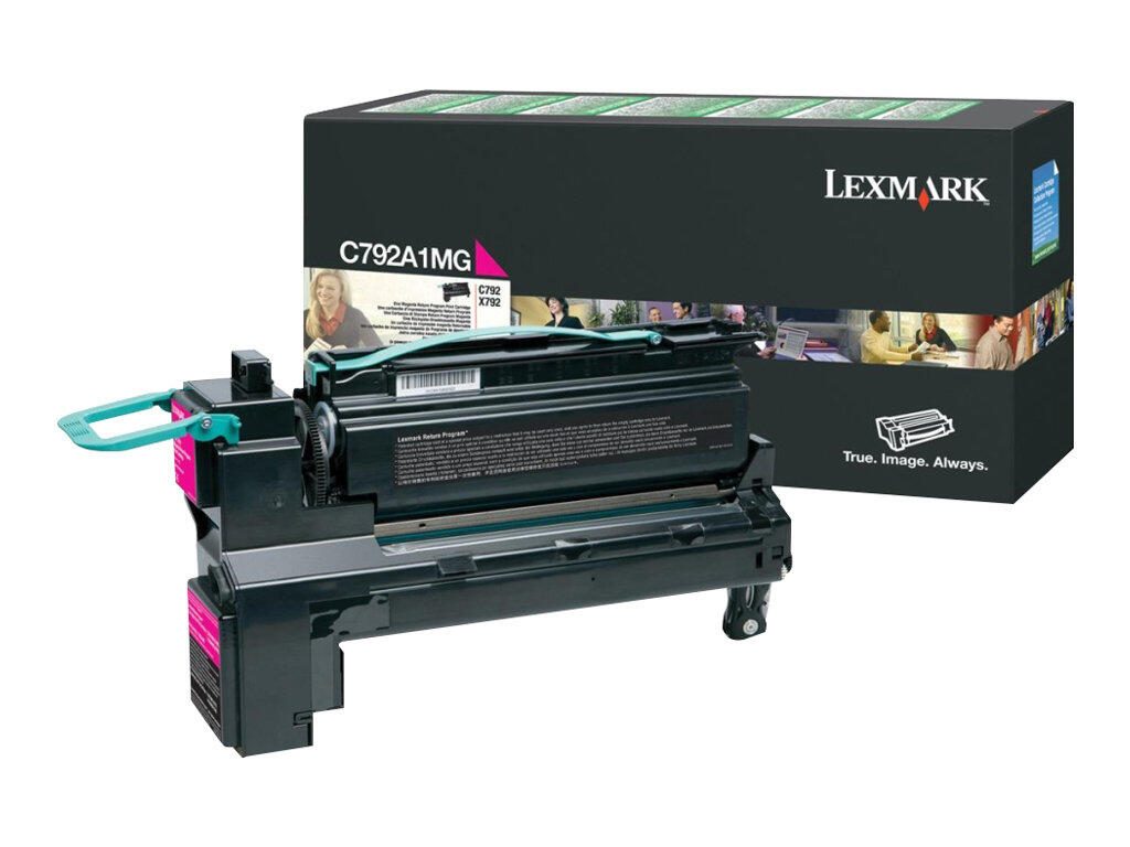 Lexmark Original Toner magenta 6.000 Seiten (C792A1MG) für C792de/dte/dhe/e, X792de/dte/dtfe/dtme/dtpe/dtse