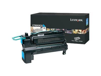 Lexmark Original Toner Standard Variante - C/X792 cyan 20000 Seiten (C792X2CG)
