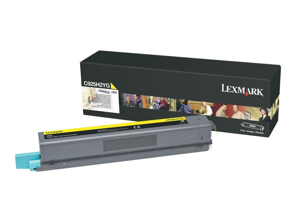 Lexmark Original Toner Standard Variante - C/X925 gelb 7500 Seiten (C925H2YG)