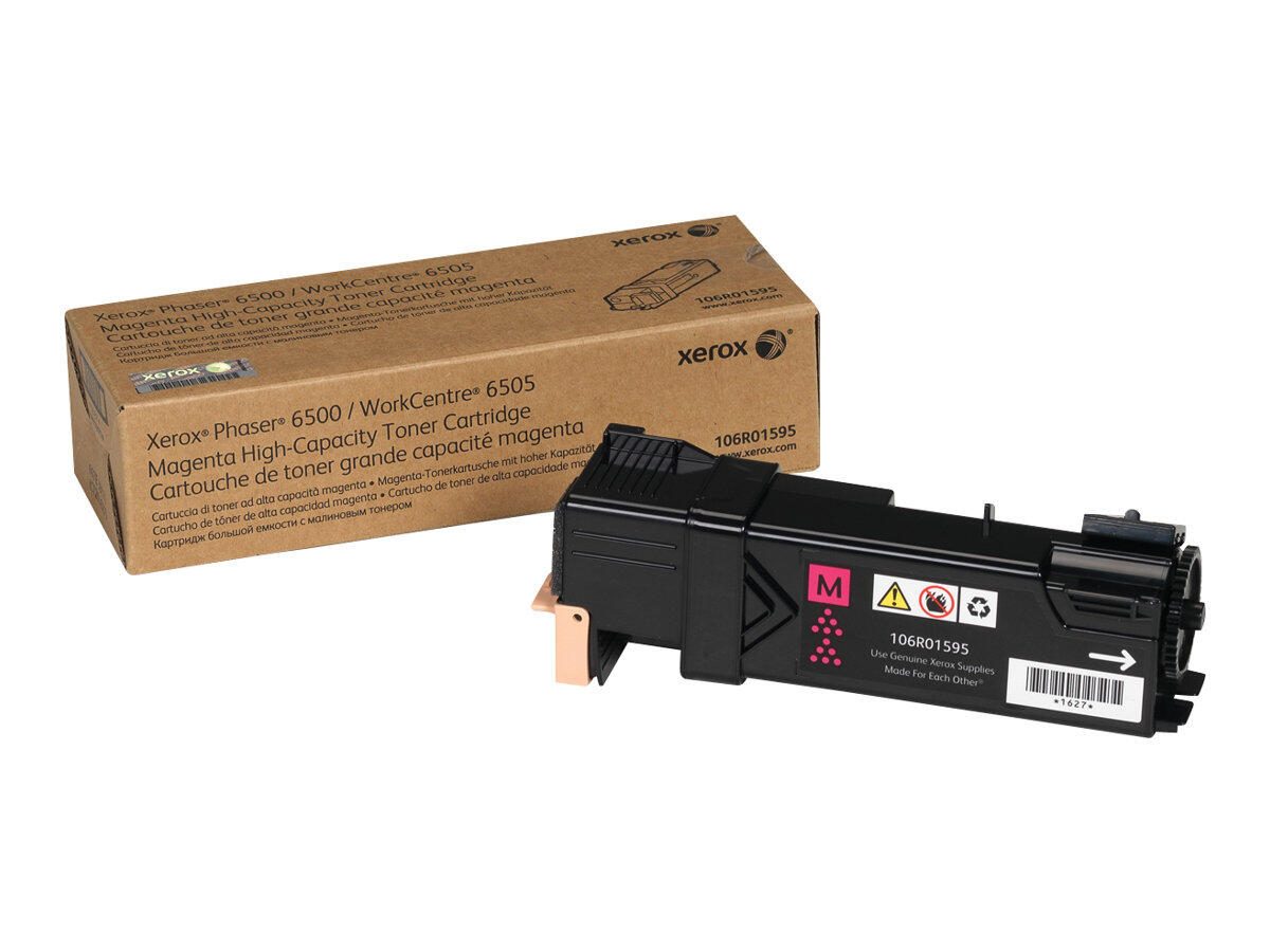 Xerox Original Toner magenta 2.500 Seiten für Phaser 6500 und WorkCentre 6505 (106R01595)