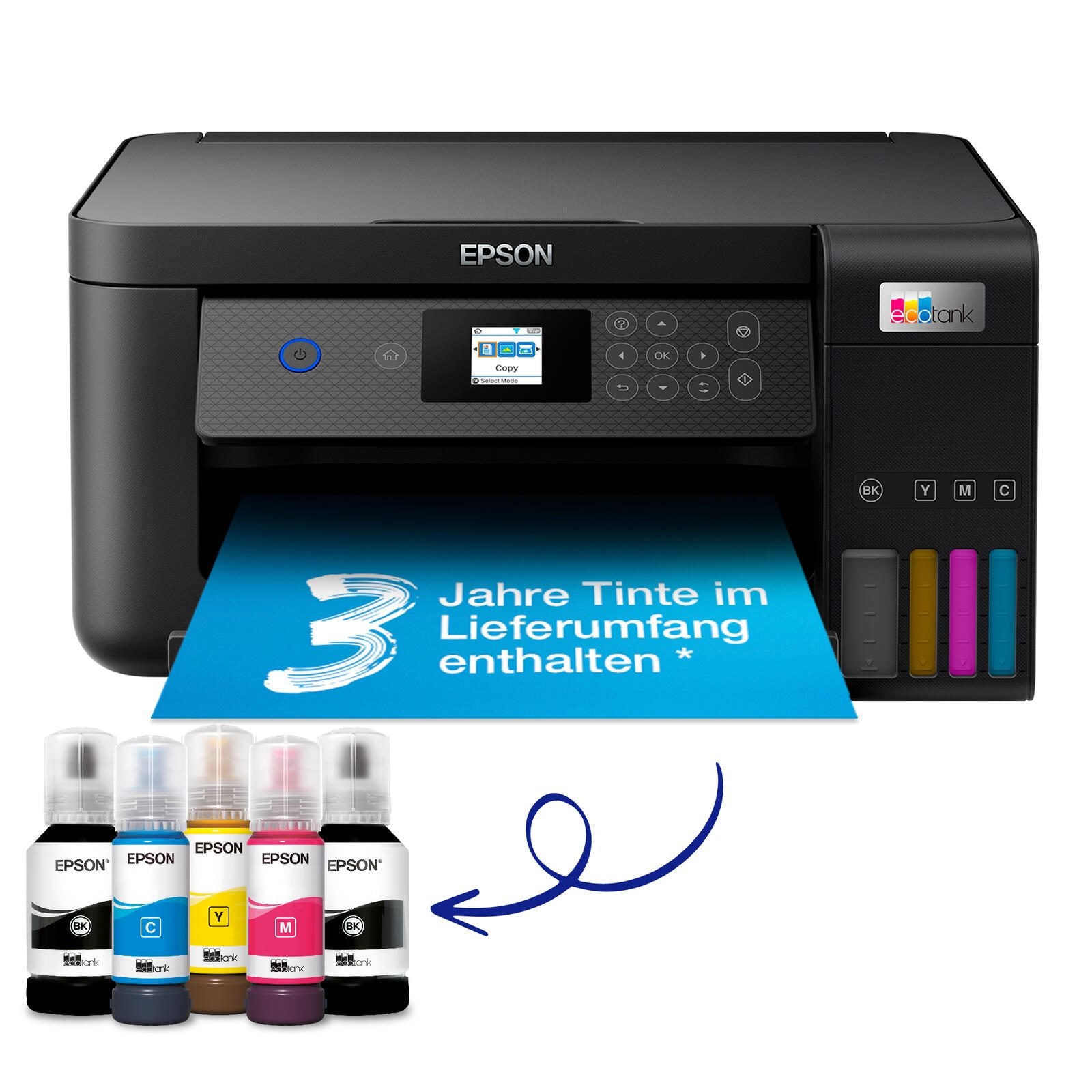 Epson EcoTank ET-2850 A4-Tintentank-Multifunktionsdrucker