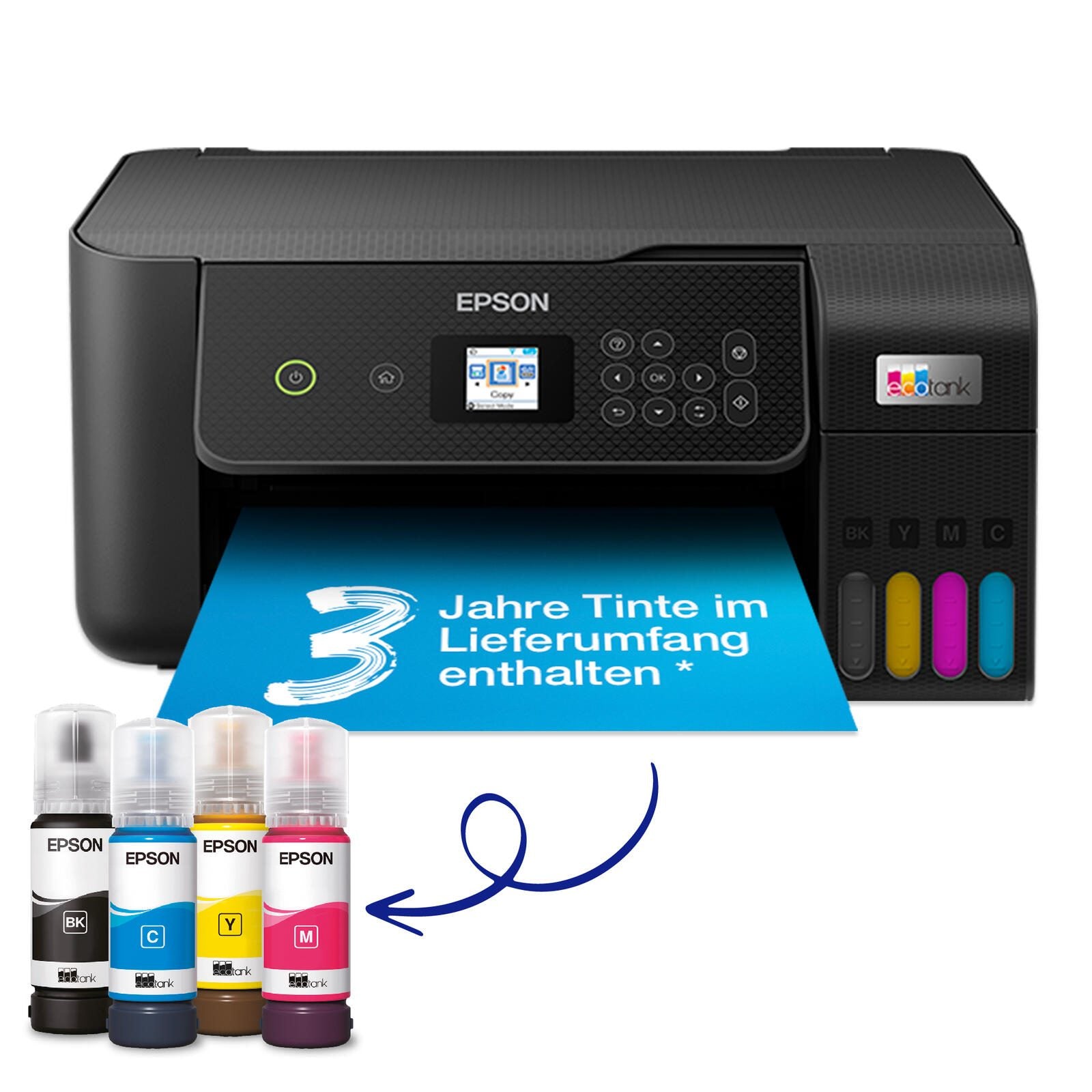 Epson EcoTank ET-2820/ET-2825 A4-Tintentank-Multifunktionsdrucker