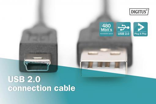 DIGITUS USB-Anschlusskabel 1,8m
