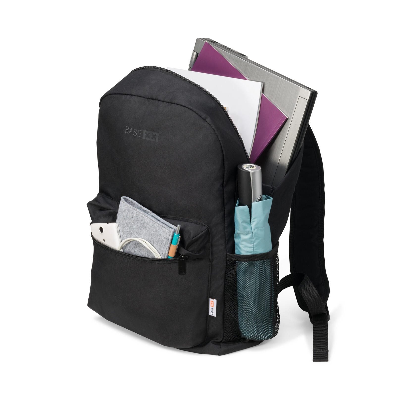DICOTA Base XX B2 12'-14,1' Notebook-Rucksack - Schwarz