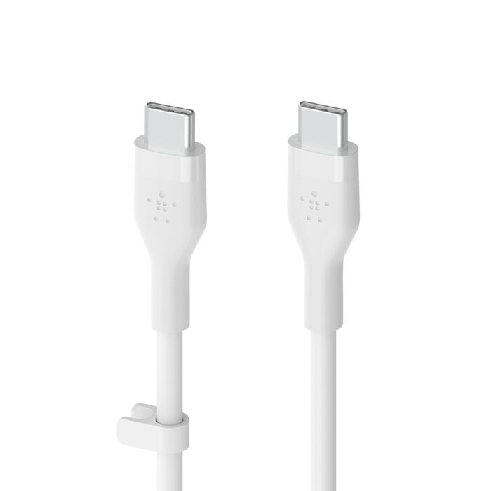 Belkin BoostCharge Flex USB-C auf USB-C Kabel (1m, Weiß)