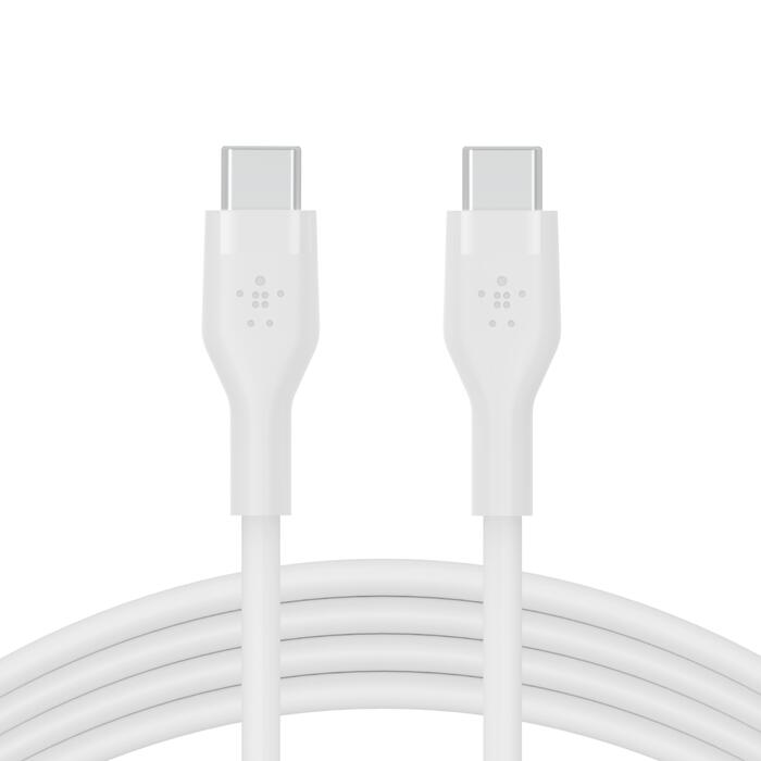 Belkin BoostCharge Flex USB-C auf USB-C Kabel (2m, Weiß)