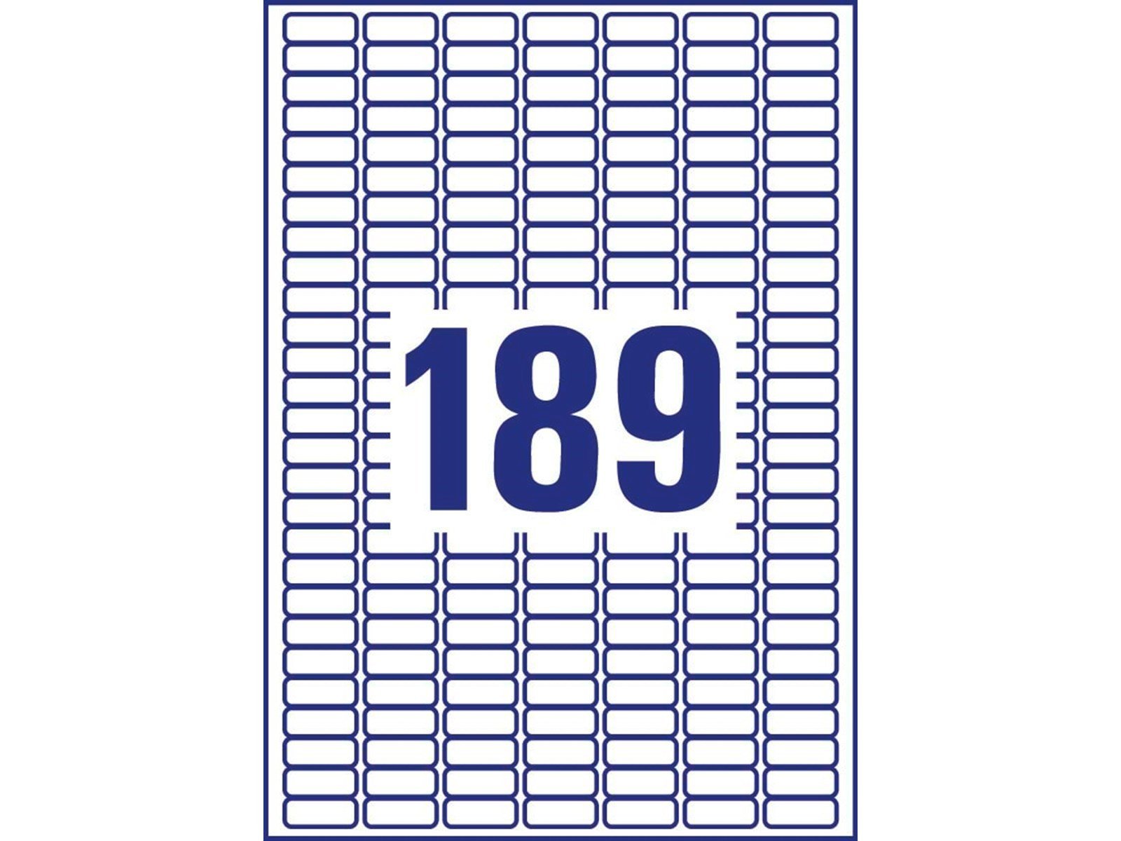 Avery Removable labels white