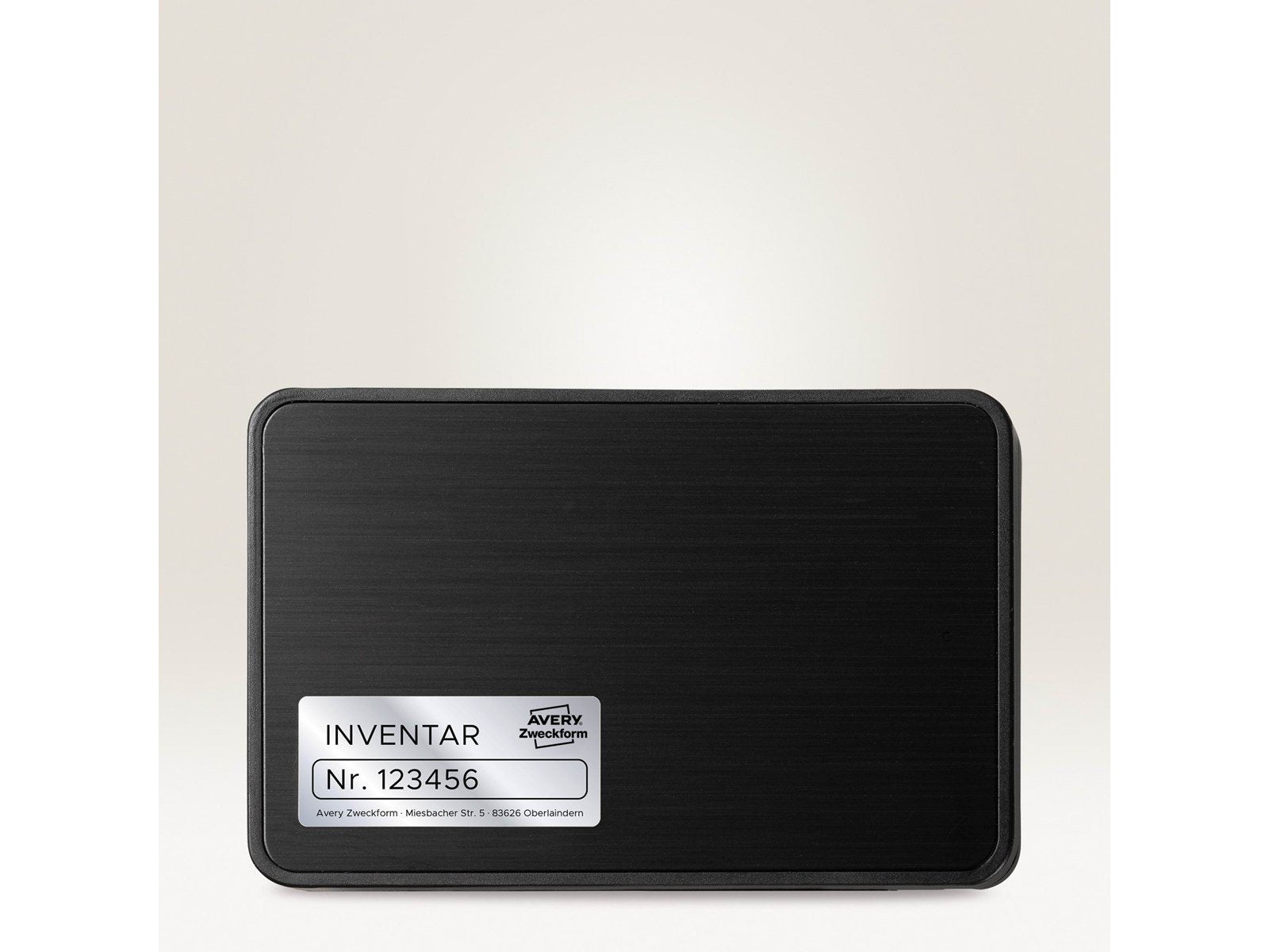 Avery Heavy duty labels silver suitable for in- and outdoor use (-40oC to +150oC)