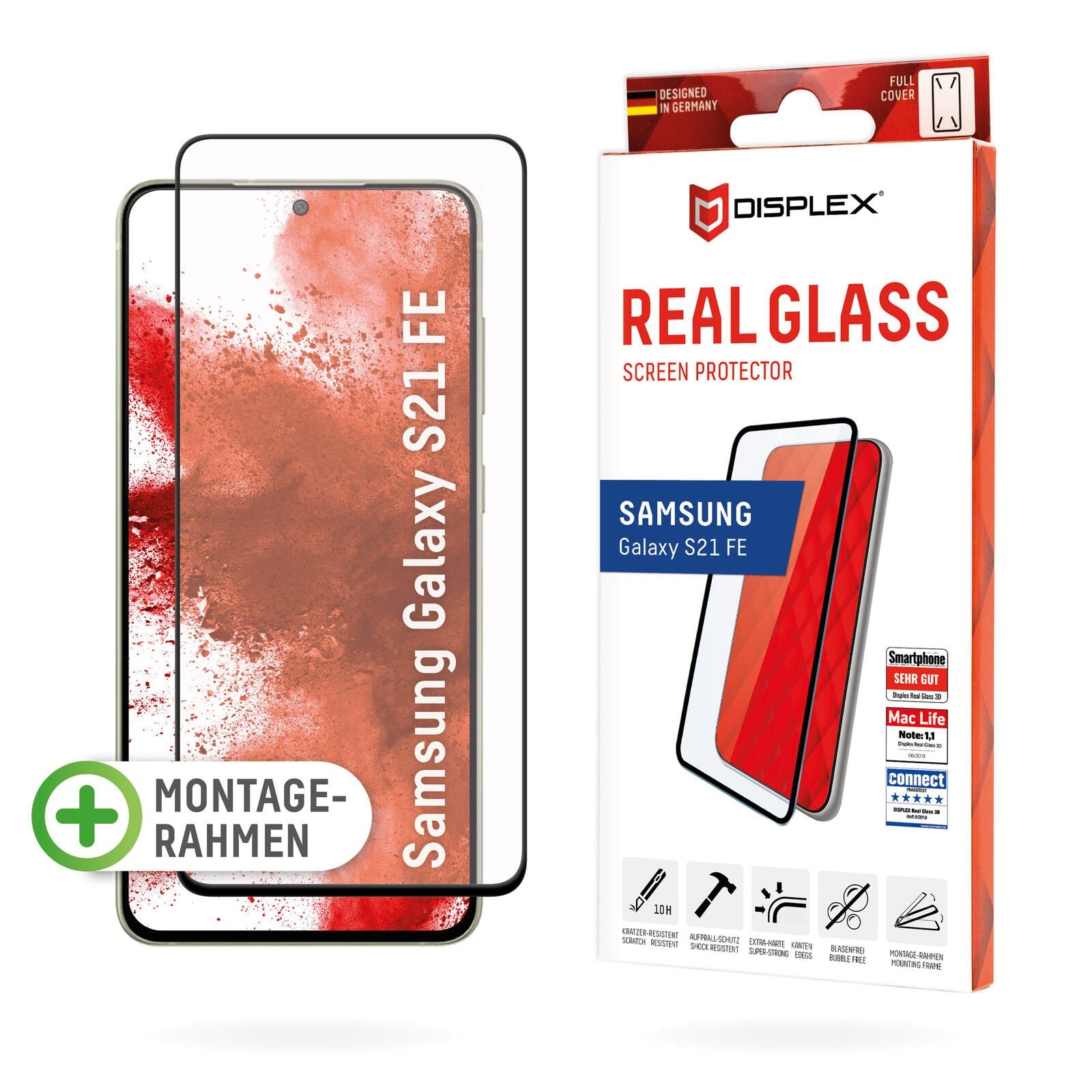 DISPLEX Full Cover Displayschutz für Samsung Galaxy S21 FE