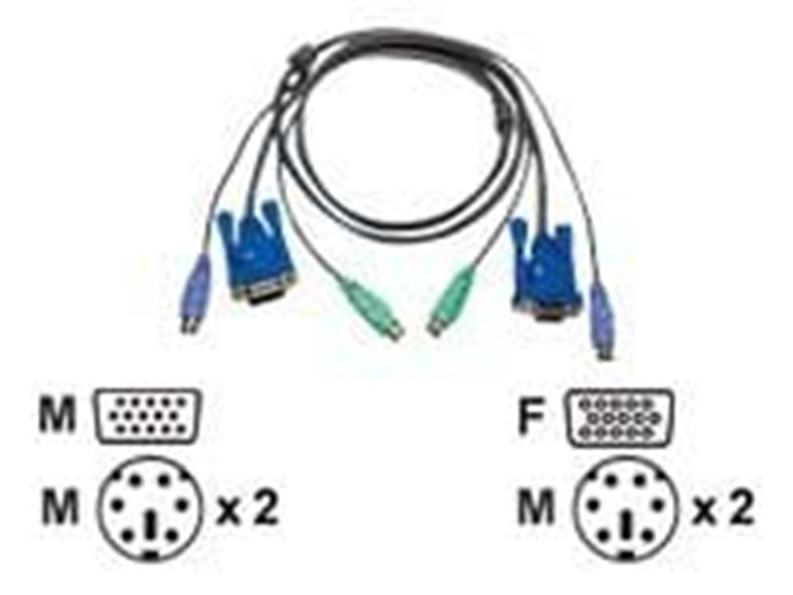 ATEN Micro-Lite? 1.8Mtr. KVM Kabel