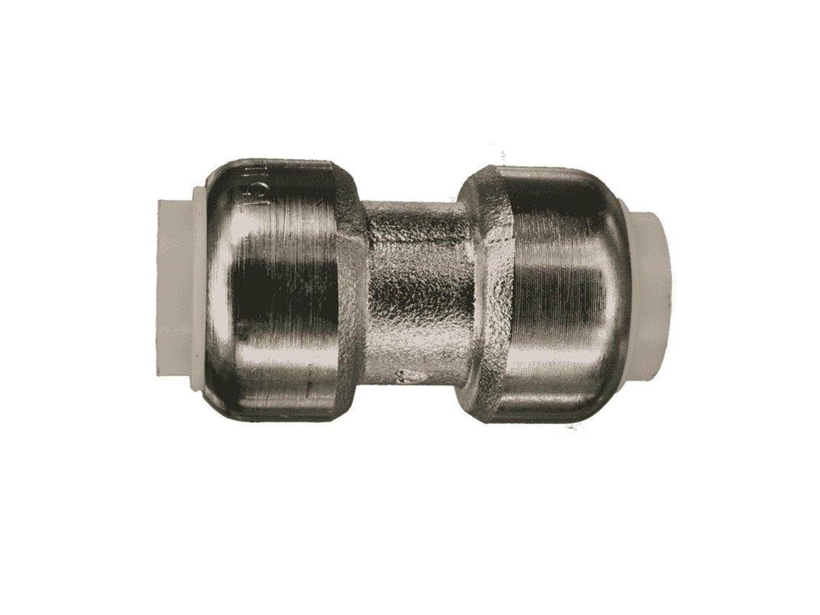 Broen Straight coupling. push-fit x push-fit 10 mm