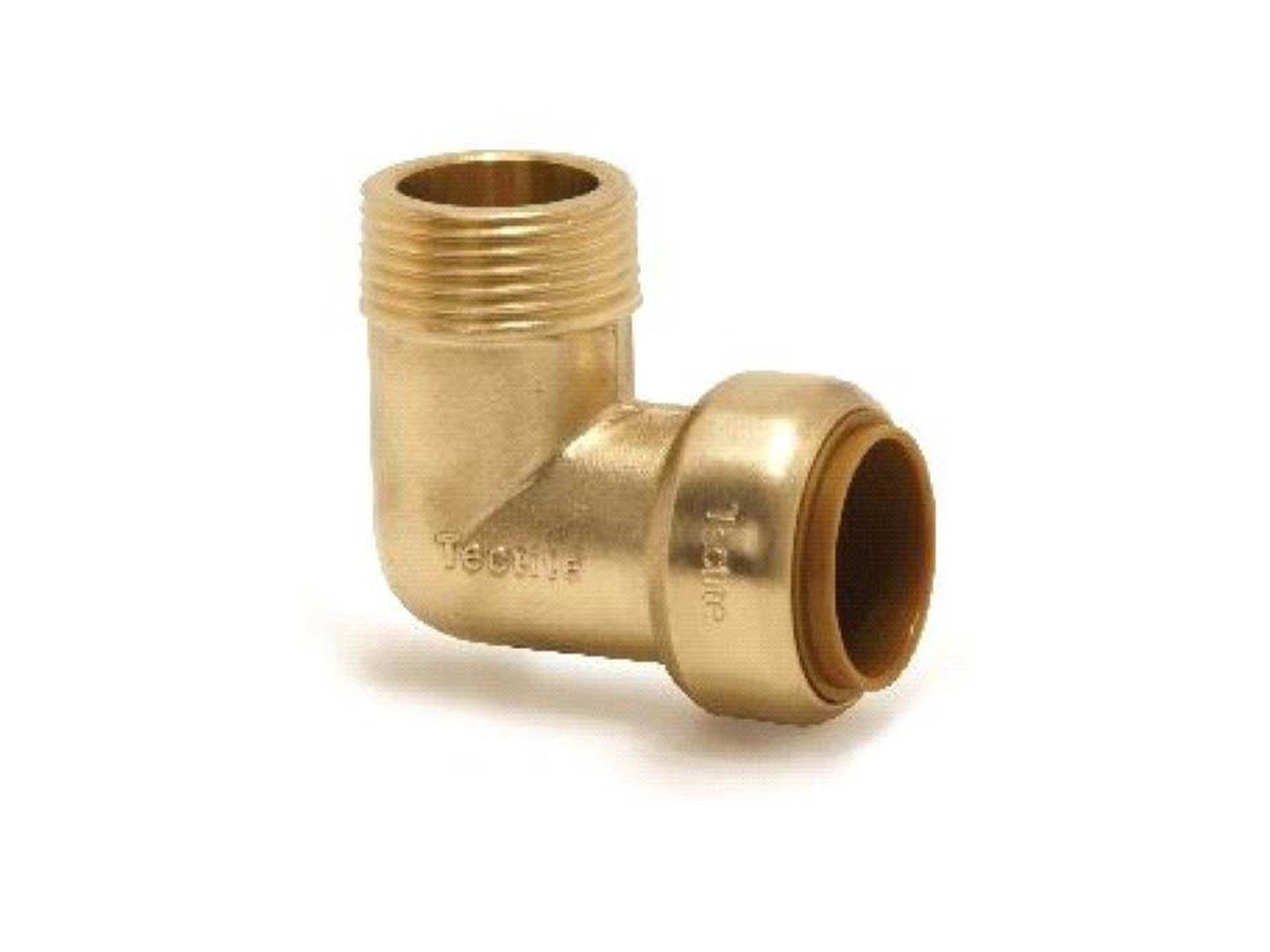 Broen Male elbow. push-fit x bsp taper male thread 22 mm * 3/4