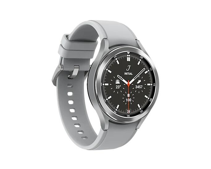 Samsung Galaxy Watch4 Classic Bluetooth (Silver, 46mm)