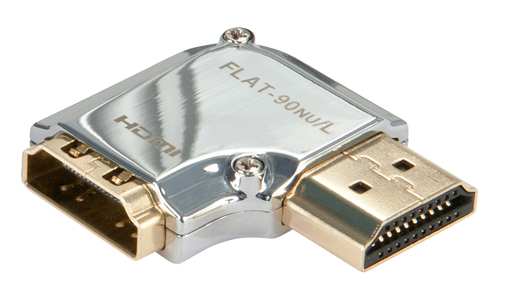 LINDY Adapter HDMI CROMO 90 Grad M/F 