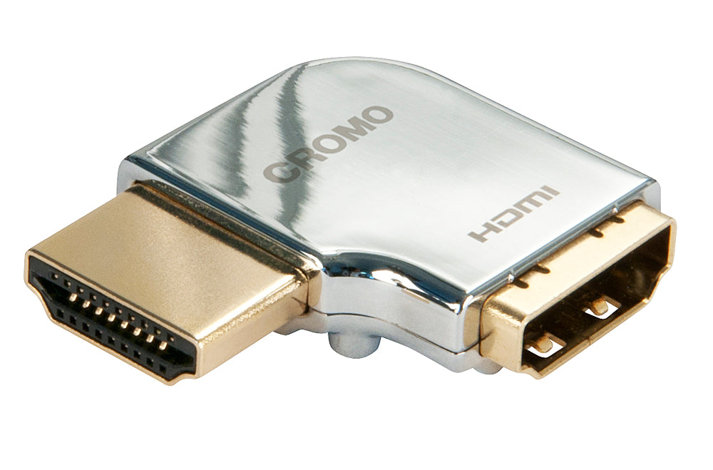 LINDY Adapter HDMI CROMO 90 Grad M/F 