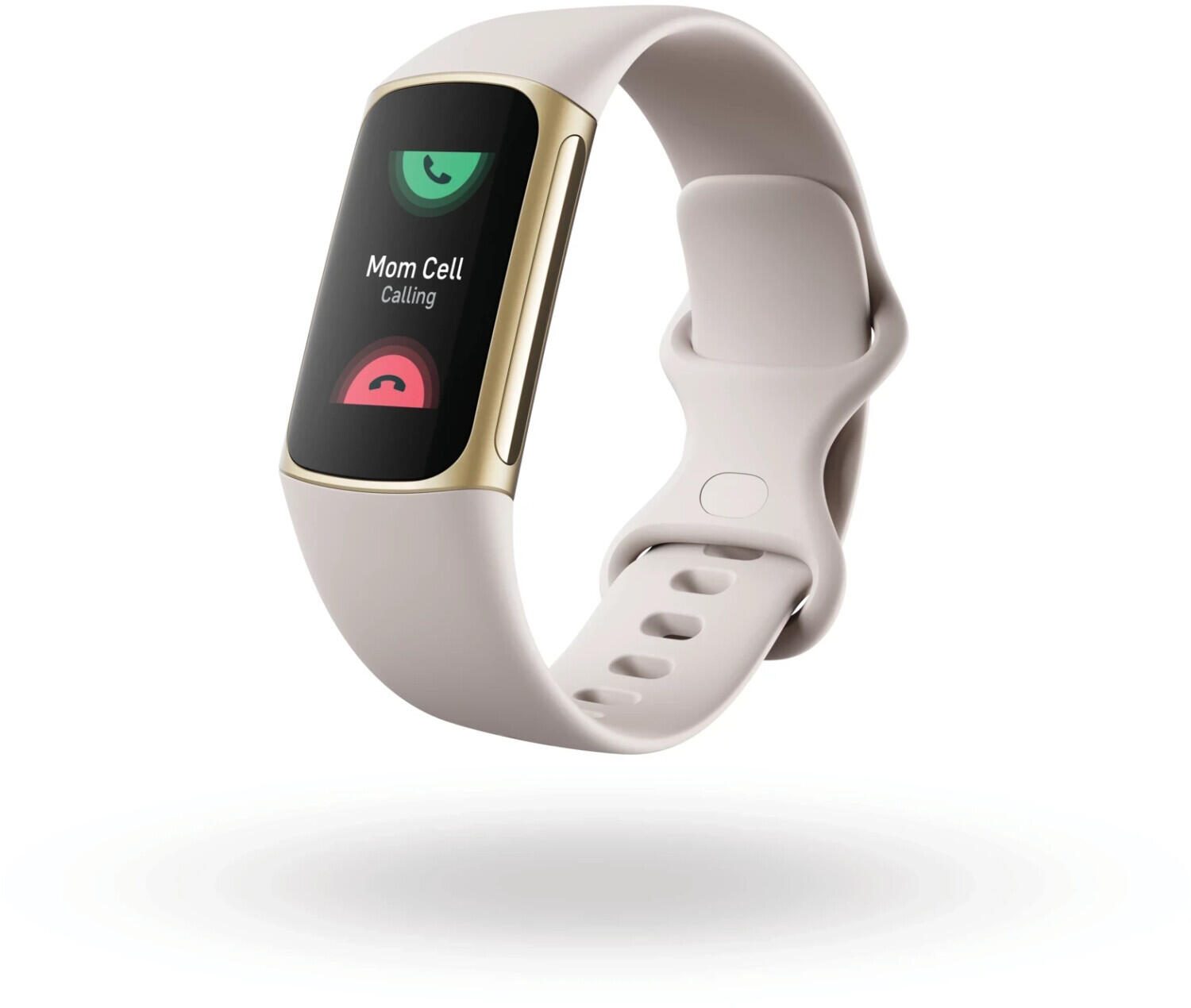 Fitbit Charge 5 Fitness Tracker, Weiß/Gold