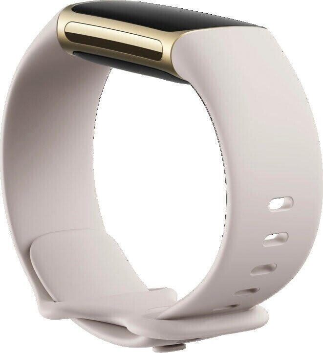 Fitbit Charge 5 Fitness Tracker, Weiß/Gold