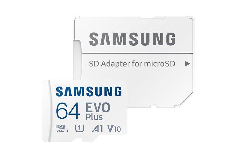 Samsung EVO Plus microSD (2021) - 64 GB R130