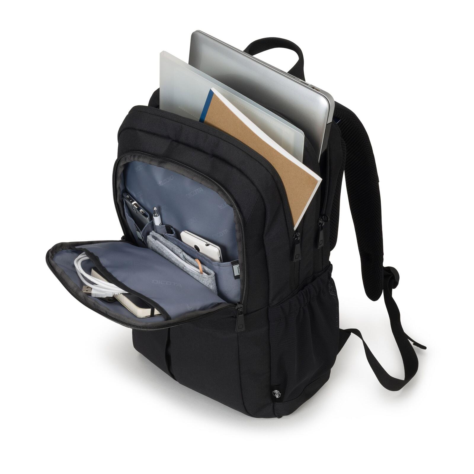 DICOTA Eco Scale 13'-15,6' Notebook-Rucksack - Schwarz
