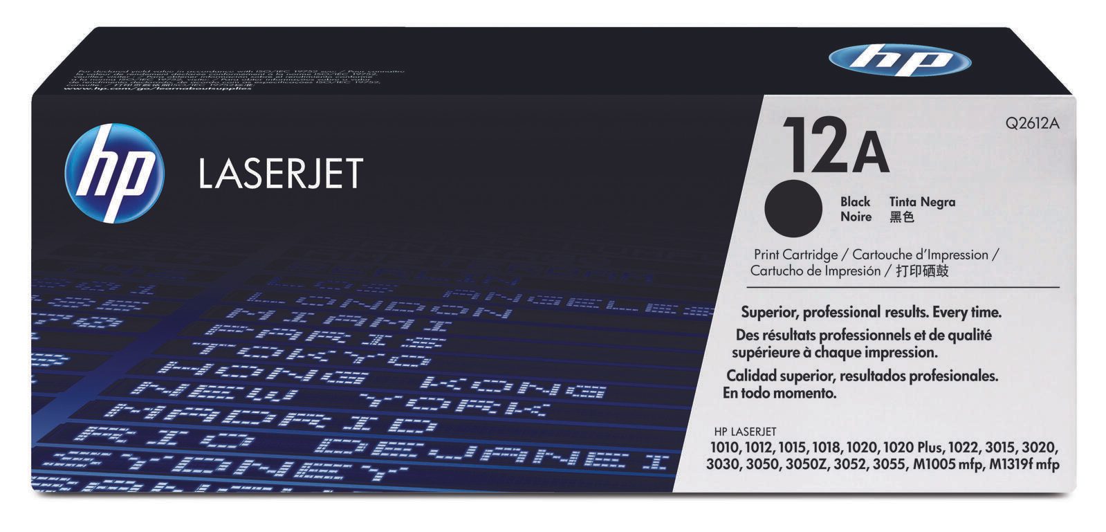HP Original 12A Toner schwarz 2.000 Seiten (Q2612A)