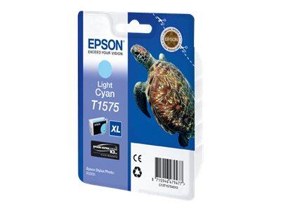 Epson Original T1575 Ultra Chrome K3 Druckerpatrone cyan hell 25ml (C13T15754010)