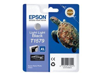 Epson Original T1579 UltraChrome K3 Druckerpatrone schwarz hell 25ml (C13T15794010)
