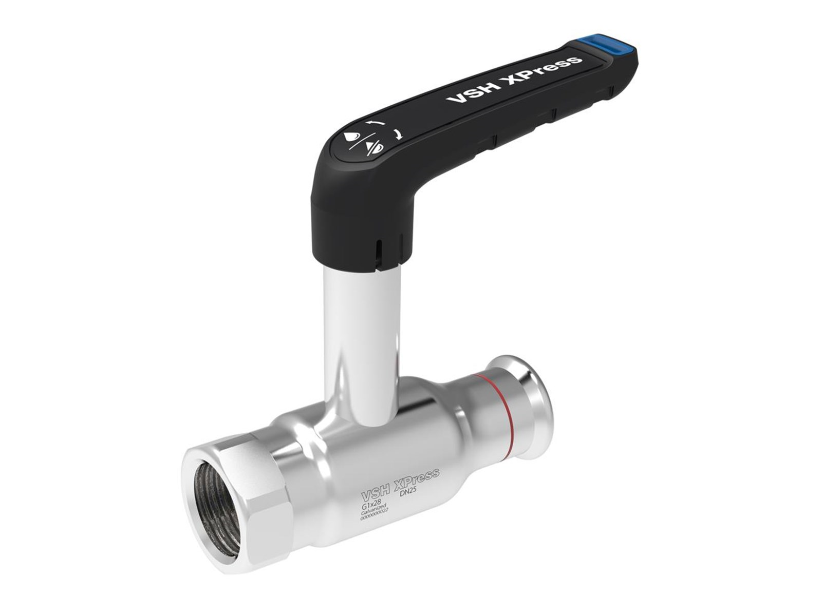 Broen Vsh xpress valve galvanized g1 x 28 dn25