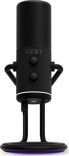 NZXT Capsule schwarz Streaming- und Tischmikrofon, USB