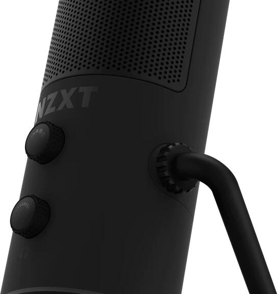 NZXT Capsule schwarz Streaming- und Tischmikrofon, USB