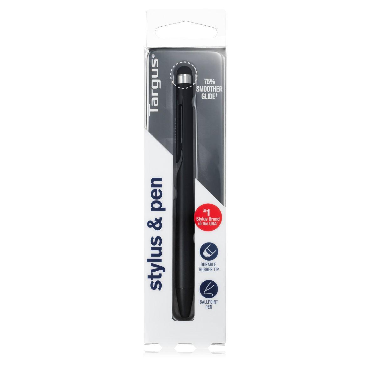 Targus 2-in-1 Stylus & Kugelschreiber - Schwarz