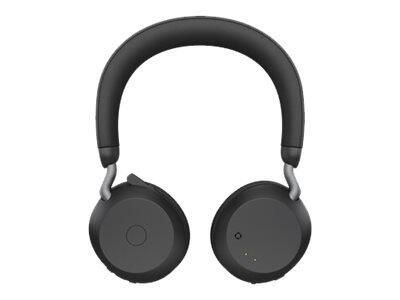 Jabra Evolve2 75 UC Stereo Headset On-Ear schwarz