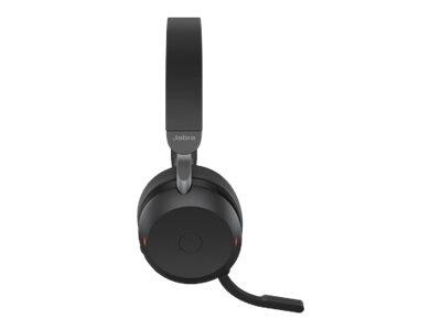 Jabra Evolve2 75 UC Stereo Headset On-Ear schwarz