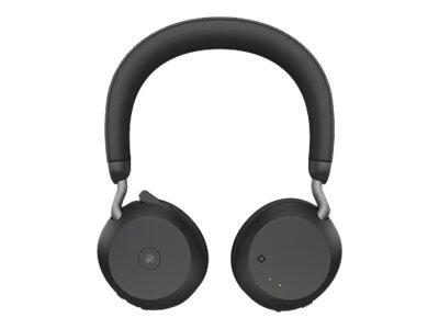 Jabra Evolve2 75 MS Stereo Headset On-Ear schwarz
