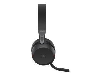 Jabra Evolve2 75 MS Stereo Headset On-Ear schwarz