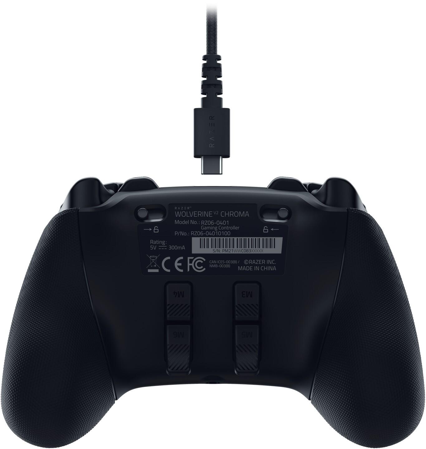 Razer Wolverine V2 Chroma Gamepad Schwarz