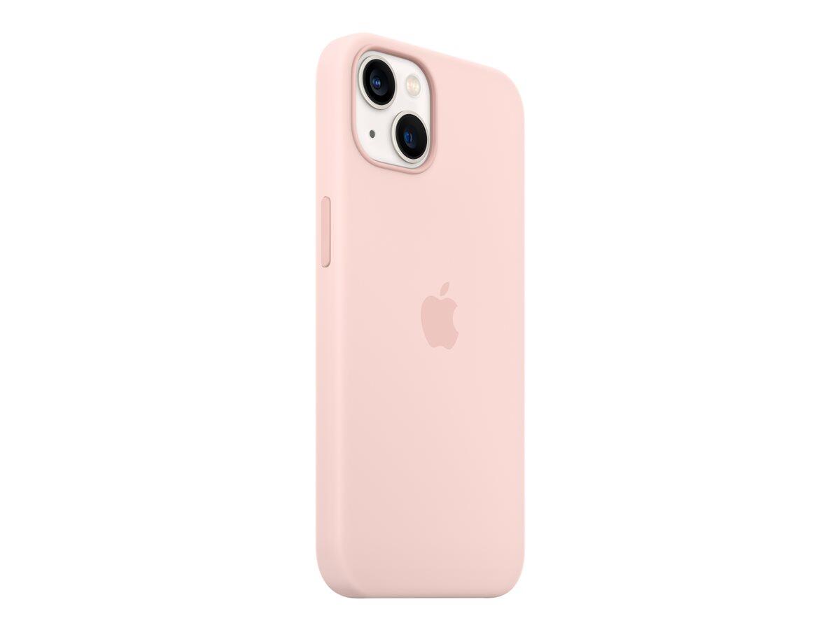 Apple Silikon Case mit MagSafe für Apple iPhone 13, kalkrosa